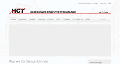 Desktop Screenshot of hct-gmbh.de