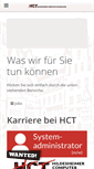 Mobile Screenshot of hct-gmbh.de